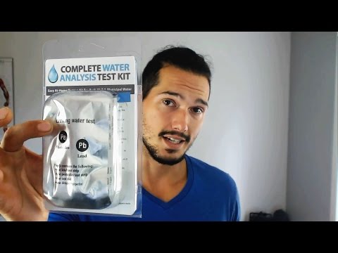 How To Test Drinking Water Quality, and Giveaway! Video