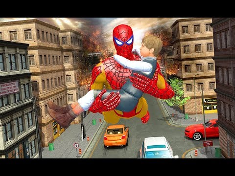 Spider Hero Gangster Crime 3D Part-1 | Amazing Spiderman Superhero Mission | 3D Android Gameplay
