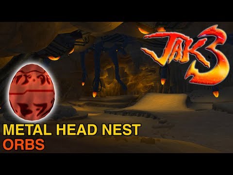 All Orbs in the Metal Head Nest - Jak 3 Orb Guide