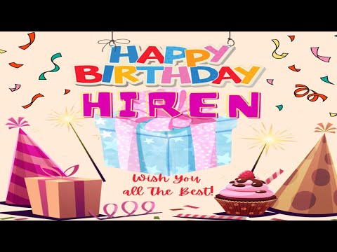 Hiren  Birthday Song – Happy Birthday Hiren ||  Birthday Song Wishes With Name ||