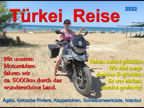 Motorradreise durch die Türkei 2022