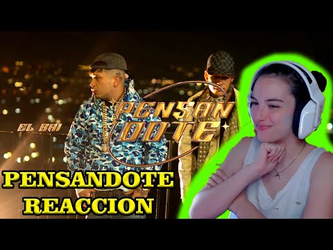 (REACCIÓN) El Bai, Cris Mj - Pensándote (Video Oficial)