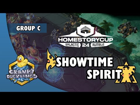 ShoWTimE vs Spirit - PvT | HomeStory Cup 24: Group Stage - Group C | StarCraft 2 Tournament
