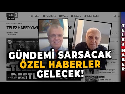 Amerika ve Almanya da Tele2 Haber'i izliyor! Yılmaz Polat ve Recai Aksu bağlandı!