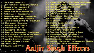 Arijit Singh Effects...