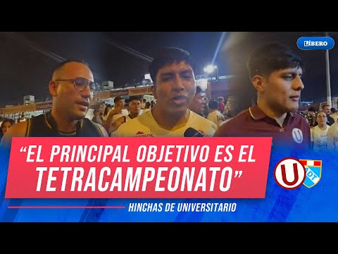 UNIVERSITARIO 2 - 0 ADT: Hinchas cremas reaccionan tras vencer en su debut de la Liga 1 | Líbero