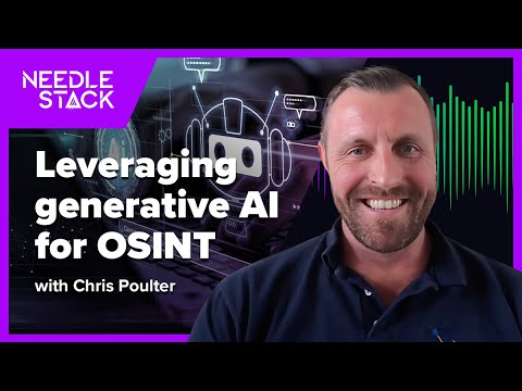 S2E51 | Leveraging generative AI for OSINT