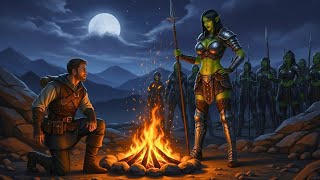 He Was Lighting His Campfire — When Hungry Orc Huntresses Surrounded Him: Finally, a Man
