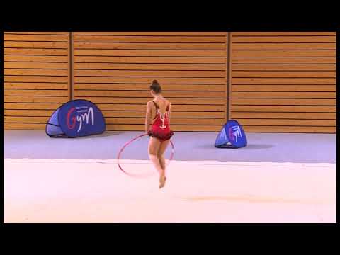 CDF GR indiv CHAMBERY 2019 - FED 14 15 ELAUNA 1ère et championne de France