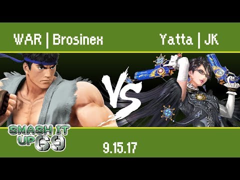 Yatta | JK (Bayonetta) vs WAR | Brosinex (Ryu) - SIU 69 - Wii U
