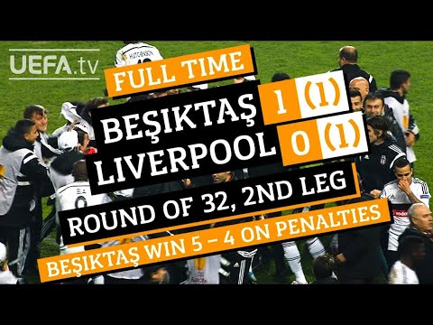#UEL Fixture Flashback: Liverpool 1-1 Beşiktaş (Beşiktaş win 5-4 on penalties)
