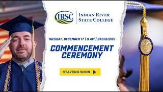 indian river state college   fall 2024 commencement ceremony   9am   bachelors 720p