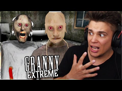 EKSTREMALNA GRANNY I DZIADEK W PIERWSZYM DOMU! | GRANNY