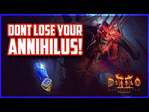 Don't lose your Annihilus!!! Tips to save your item! - Diablo 2 Resurrected