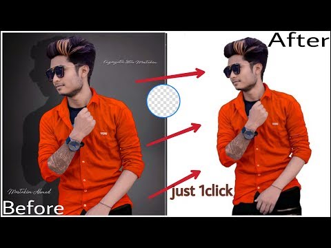 How to easily remove photo background by ultimate background eraser 2018 Mustakim Editz