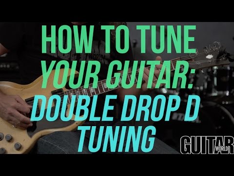 How to Tune Your Guitar to Double Drop D Tuning - Guitar Basics