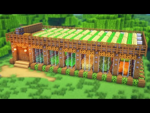 Minecraft Farmhaus bauen Tutorial 1.19 - Scheune bauen in Minecraft 1.19 Tutorial