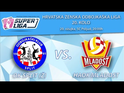 OK Split (Ž) - HAOK Mladost / 20. kolo [Superliga 20./21.]