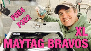 Why This Maytag Bravos XL Washer Won’t Spin Fast | Leaves The Clothes Wet | MVWB835DW3 | Watervalve