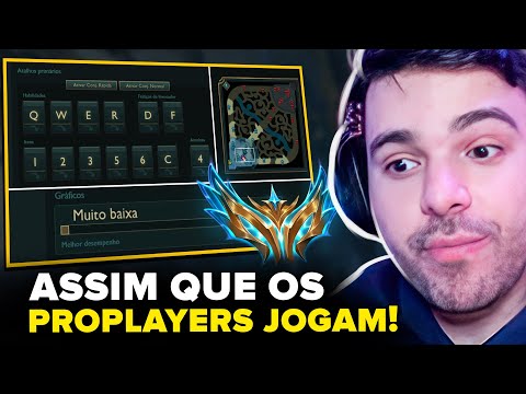 QUER MELHORAR o LOLZINHO? MINERVA MOSTRA as MELHORES CONFIGURAÇÕES PARA JOGAR LEAGUE OF LEGENDS!