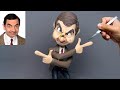 Mr Bean Clay Sculpture Man Vs Bee Shorts