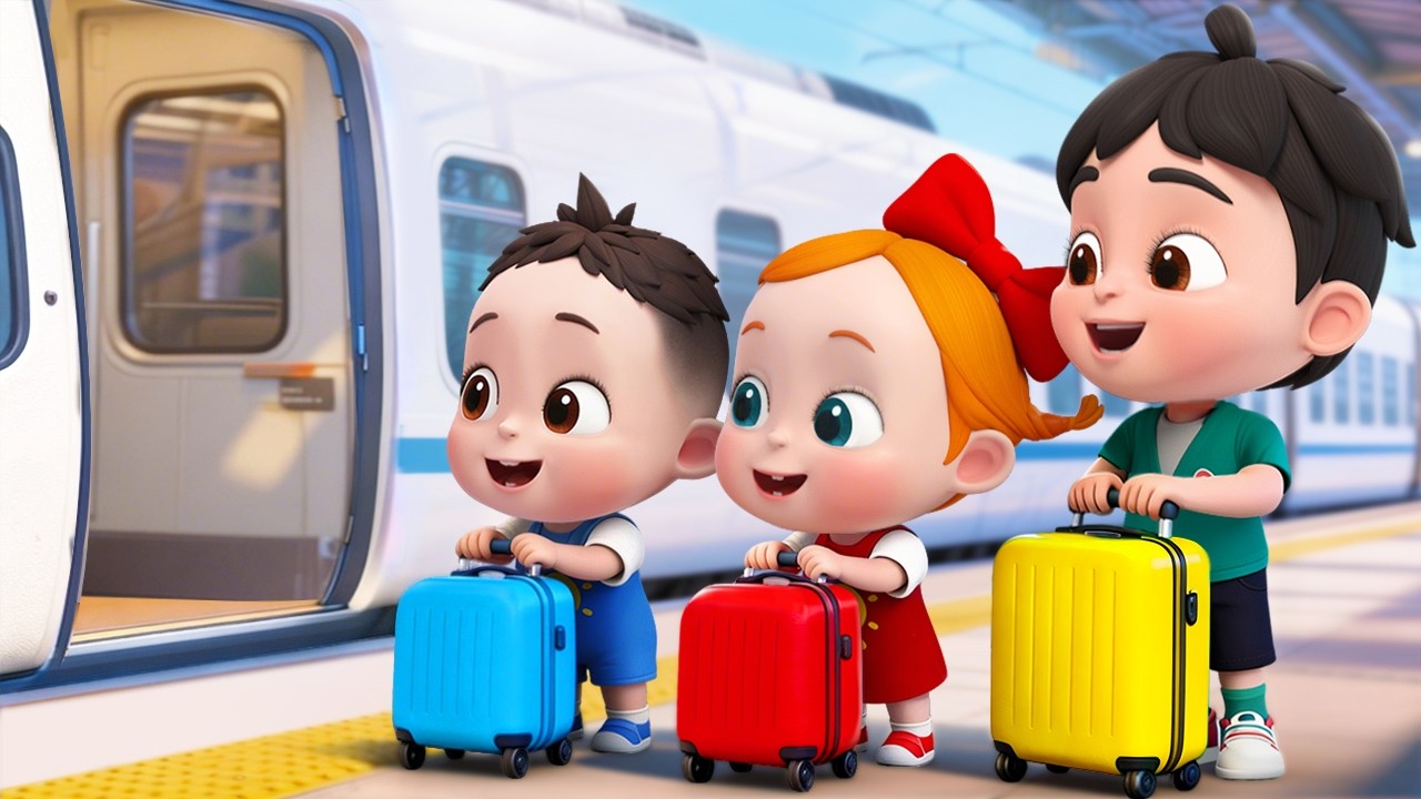 でんしゃの　おやくそく！ | 子どもの歌メドレー | 子供の歌 | 童謡 | リアとチャチャ | LiaChaCha