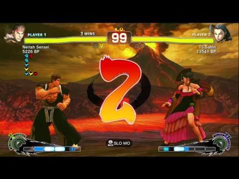 TS Sabin [Rose] vs Ryan Hart [Ryu] SSF4 Endless Battle - Xbox Live - TRUE-HD