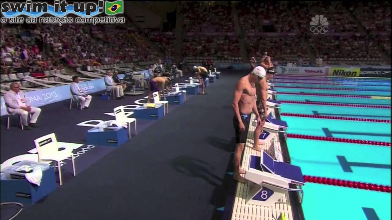 Cesar Cielo tricampeão mundial