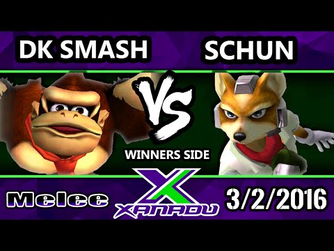 S@X 139 - DK Smash (Donkeykong) Vs. Sean (Falco) SSBM Tournament - Smash Melee
