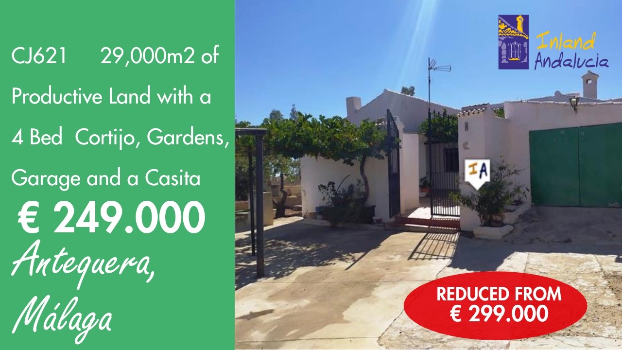 Villa for sale in Antequera - CJ621