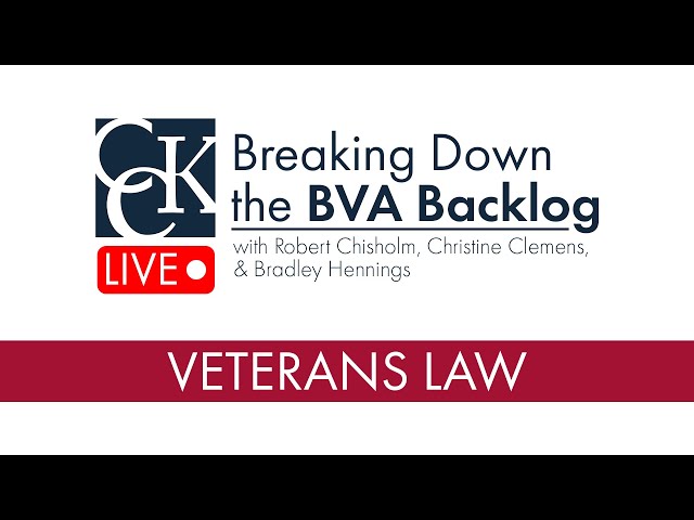 Breaking Down the BVA Backlog | Board of Veterans Appeals Backlog