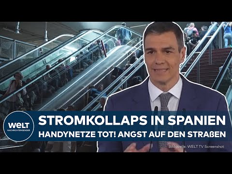 Video Thumbnail: PANIK IN MADRID: Massiver Stromausfall in Spanien und Portugal! Ursache weiter unklar!