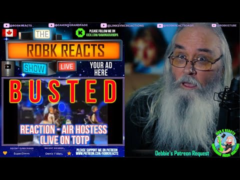 Busted Reaction - Air Hostess (Live on TOTP Saturday) - First Time Hearing - Requested