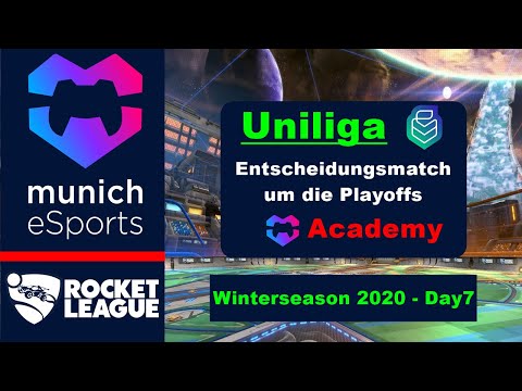 [Rocket League] #Uniliga - Entscheidungsmatch um die Playoffs! Munich esports Academy