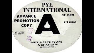 Peter Antell - The Times They Are A-Changing (Bob Dylan Cover)