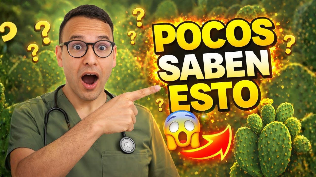 ESTO pasa si comes NOPAL CRUDO todos los días