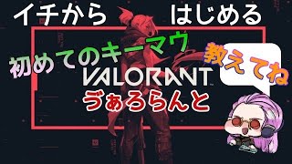 【#ヴァロラント】ヴァロをはじめてのキーマウでやって逝くFPS【#VALORANT】
