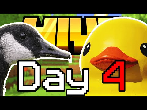 EPIC Duck vs. Goose Battle - The Squad Of Bozos DAY 4