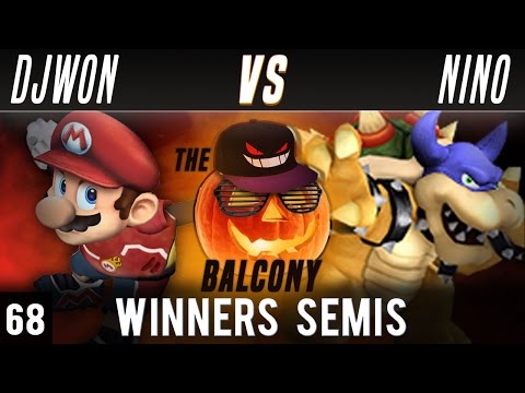 PM @ the Balcony 68 - Losers Top 8 ft. Nino (Ice Climbers, Bowser) VS DJWon (Mario)
