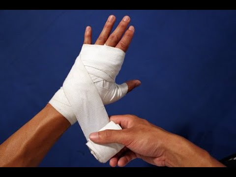 Vendaje de la mano y de la muñeca