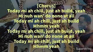 Popcaan - Chill (Lyric Video)