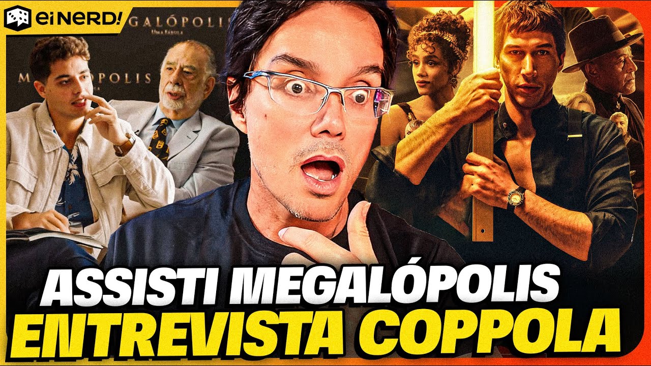 ASSISTI MEGALÓPOLIS: O QUE EU ACHEI [SEM SPOILERS] + Entrevista EXCLUSIVA Francis Ford Coppola