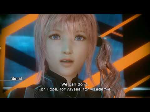 Final Fantasy XIII-2: "Test of the L'cie" played so I assumed this was a boss...