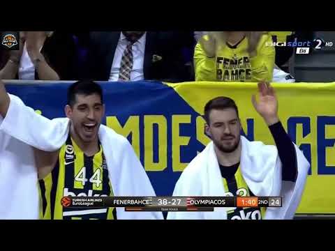 Olympiacos Piraeus vs Fenerbahce Beko Istanbul Round 20 Full Game Highlights ᴴᴰ