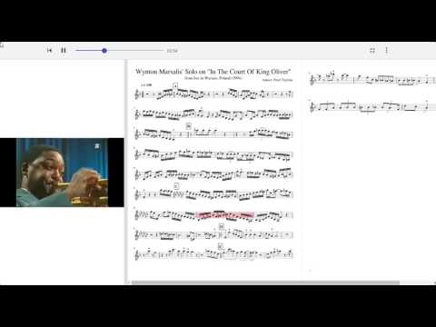 Wynton Marsalis' Solo on "In The Court Of King Oliver"