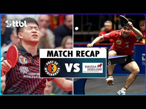 MÜHLHAUSEN vs. DÜSSELDORF (Tischtennis Bundesliga Recap) | Matchday 15 | 2025/2026