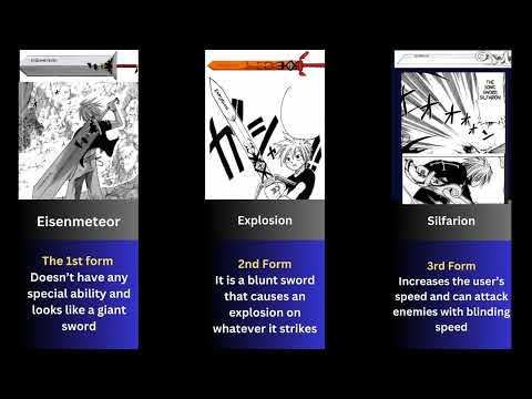 Every form of the 10 Commandments from RAVE MASTER