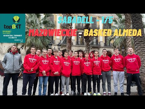 Mazowieckie vs Basket Almeda - 08/12/2022 (mecz 1/5 Sabadell)