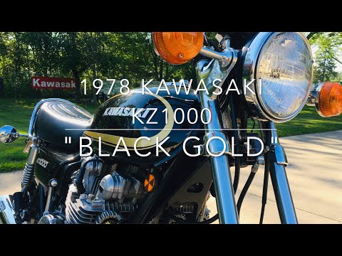 78 Kawasaki KZ1000 "Black Gold" Complete