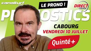 emission video des courses turf pmu du Vendredi 10 juillet 2026